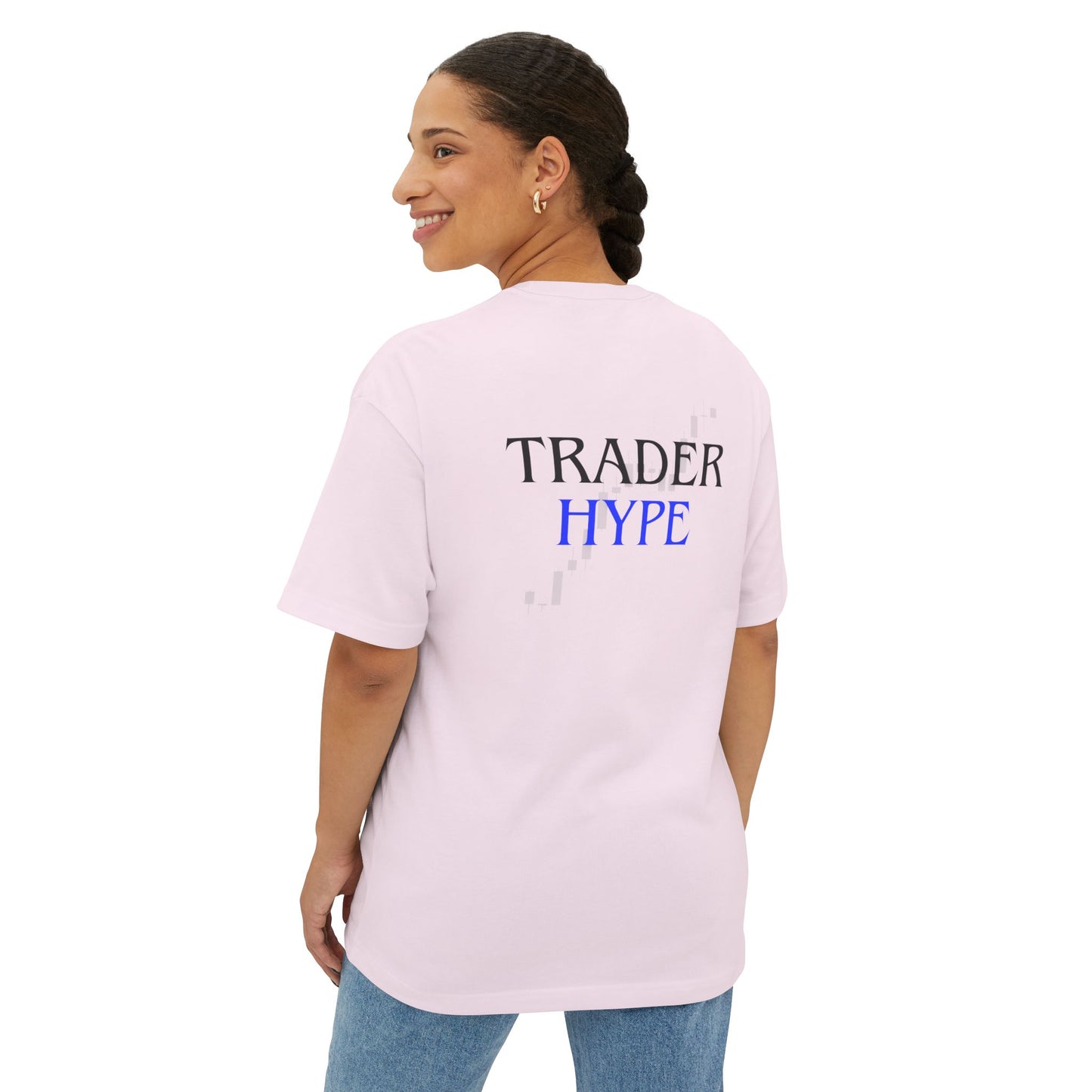 Stylish Unisex Oversized Tee with Bear and Bull Design